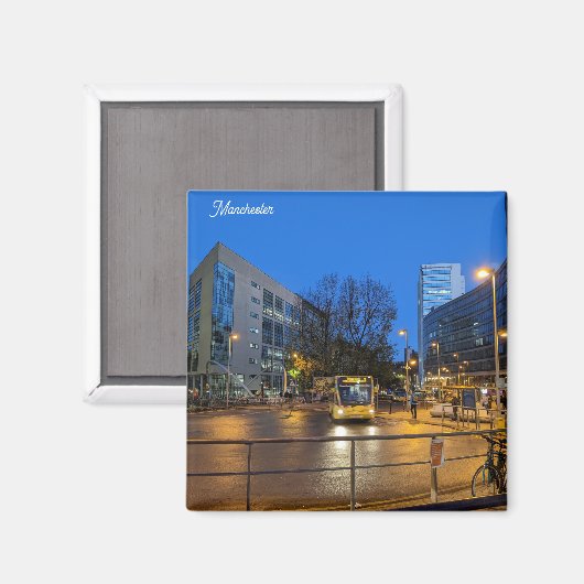 Manchester Blue Hour マグネット (正面/裏面)