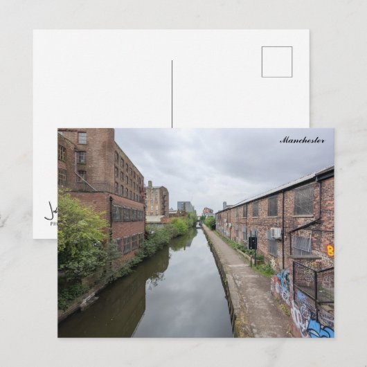 Manchester Canals ポストカード (正面/裏面)