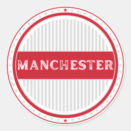 Manchester City Pride Emblem – English Identity ラウンドシール
