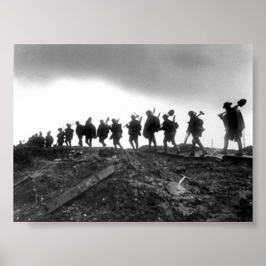 Manchester Regiment , Ancre, 1917 ポスター (正面)