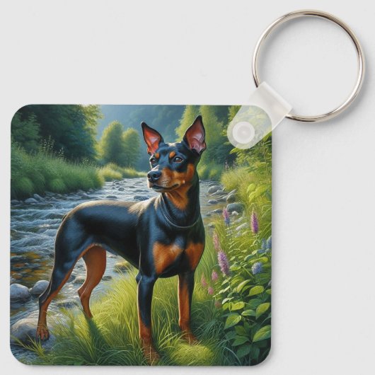 Manchester Terrier キーホルダー (裏面)