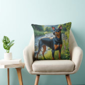 Manchester Terrier クッション (椅子)