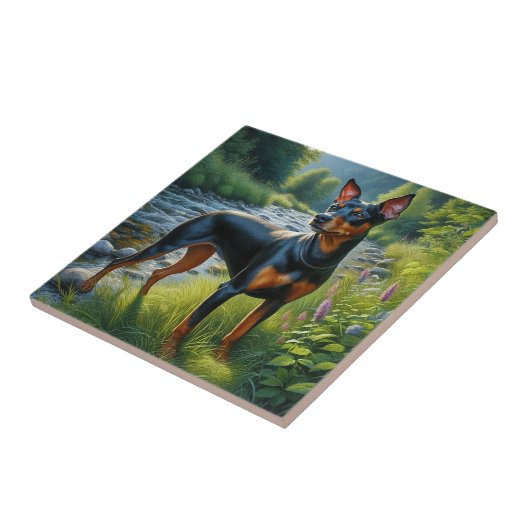 Manchester Terrier タイル (側面)