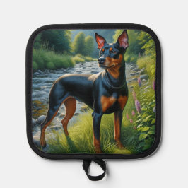 Manchester Terrier 鍋敷き