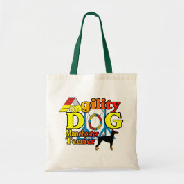 Manchester_Terrier_Agility トートバッグ