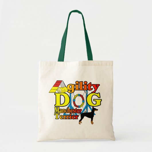 Manchester_Terrier_Agility トートバッグ (正面)