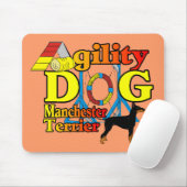 Manchester_Terrier_Agility マウスパッド (マウス)