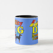 Manchester_Terrier_Agility マグカップ (中央)