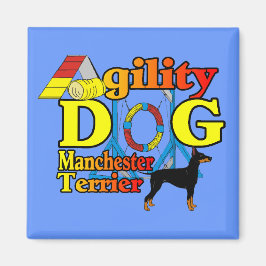 Manchester_Terrier_Agility マグネット