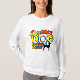 Manchester_Terrier_Agility Tシャツ