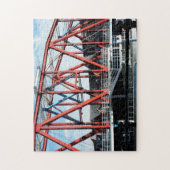 Manchster Dockland Bridge。 ジグソーパズル (縦)