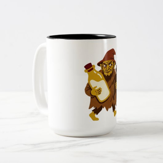 Manci Bottle ツートーンマグカップ (正面左)