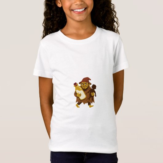 Manci Bottle Tシャツ (正面)