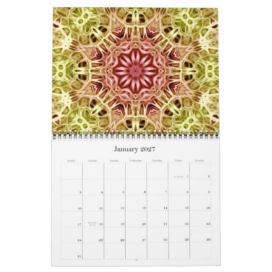 Mandakal 02 - 2011カレンダー カレンダー (1月 2027)