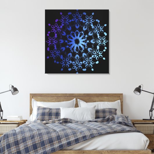 mandala03 キャンバスプリント (インサイチュ (寝室))