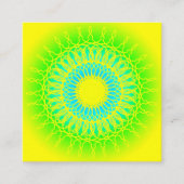 Mandala スクエア名刺 (正面)