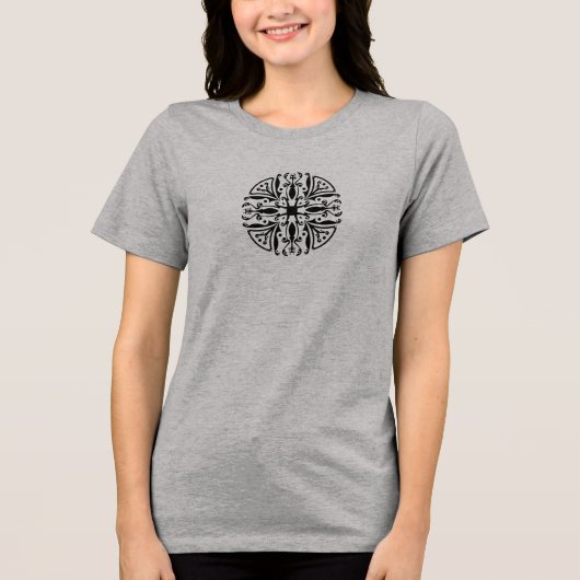 Mandala トライブレンドTシャツ (正面)