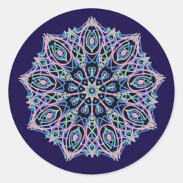 Mandala. ラウンドシール