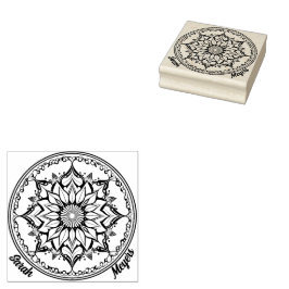 Mandala ラバースタンプ