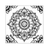 Mandala ラバースタンプ (インプリント)