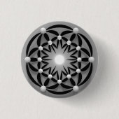 Mandala 缶バッジ (正面)
