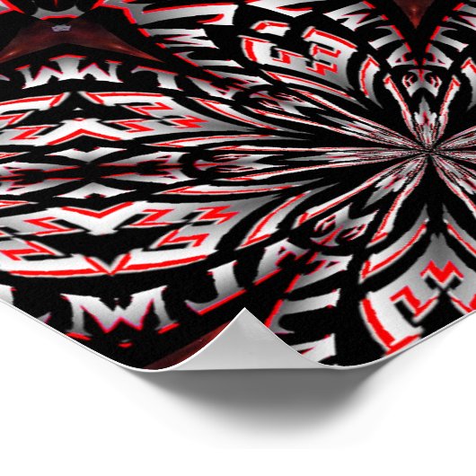 Mandala #1 ポスター (角)