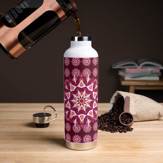 Mandala 3 Water Bottle ウォーターボトル (コーヒー)