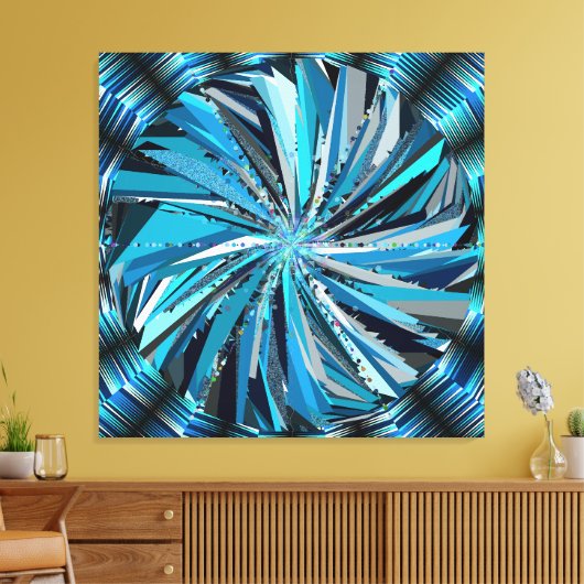 Mandala Art キャンバスプリント (インサイチュ (リビング))