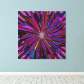 Mandala Art  キャンバスプリント (インサイチュ (ウッドフロア))