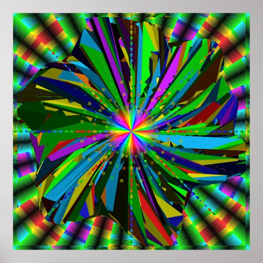 Mandala Art ポスター (正面)