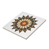 Mandala Art Ceramic タイル (側面)