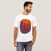 Mandala Art Men's T-Shirts – バランの衣服 Tシャツ (正面フル)