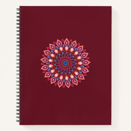 mandala art notebook ノートブック (正面)