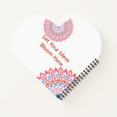 MANDALA ART Spiral Notebook ノートブック (裏面)