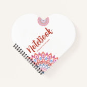 MANDALA ART Spiral Notebook ノートブック (正面)