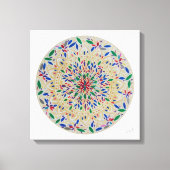 Mandala Aurora キャンバスプリント (正面)