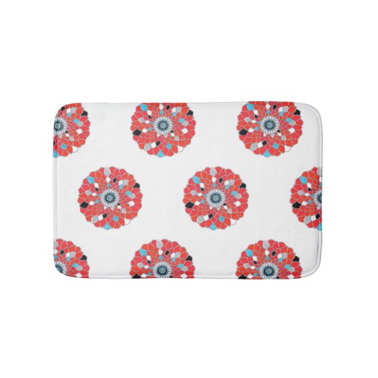 Mandala Bath Mat バスマット (正面)