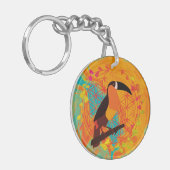 Mandala bird キーホルダー (正面左)