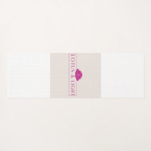 Mandala-Black ヨガマット (裏面(横))