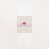 Mandala-Black ヨガマット (裏面)