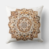 🕉️ Mandala Bohème Chic クッション (裏面)