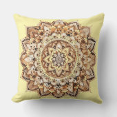 🕉️ Mandala Bohème Chic クッション (正面)