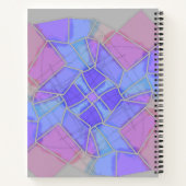 Mandala Bright Chalk Sketch ノートブック (裏面)