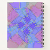 Mandala Bright Chalk Sketch ノートブック (裏面)