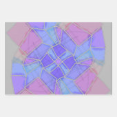 Mandala Bright Chalk Sketch ラッピングペーパーシート (正面)