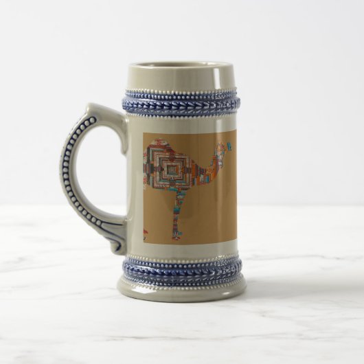 mandala camel ビールジョッキ (左)