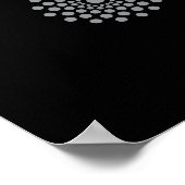 Mandala Center Only Template ポスター (角)