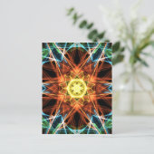 mandala colorida.png ポストカード (スタンド正面)