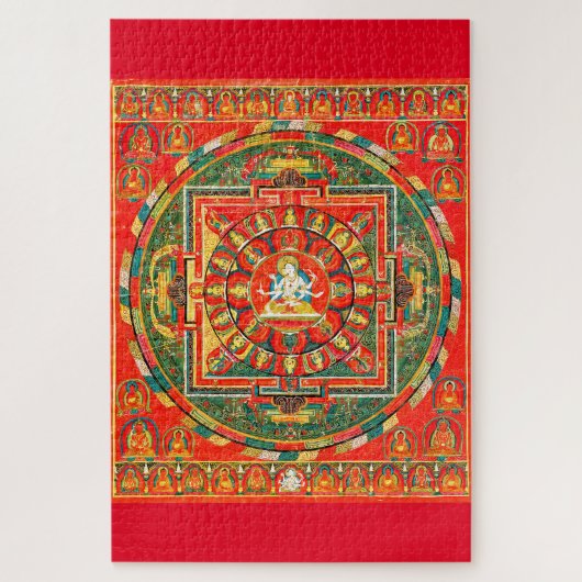 Mandala Cosmic Diagram for Meditation ジグソーパズル (縦)