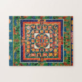 Mandala Cosmic Diagram for Meditation ジグソーパズル (横)
